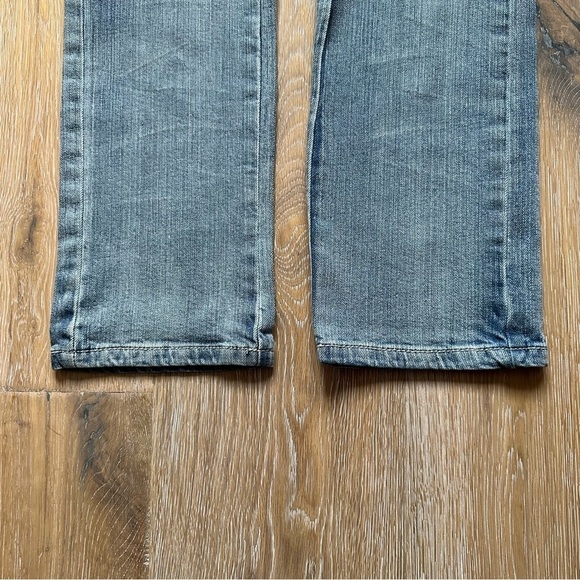 Bluecrush Denim Straight Leg Blue Jeans - Size 7 - Picture 11 of 12